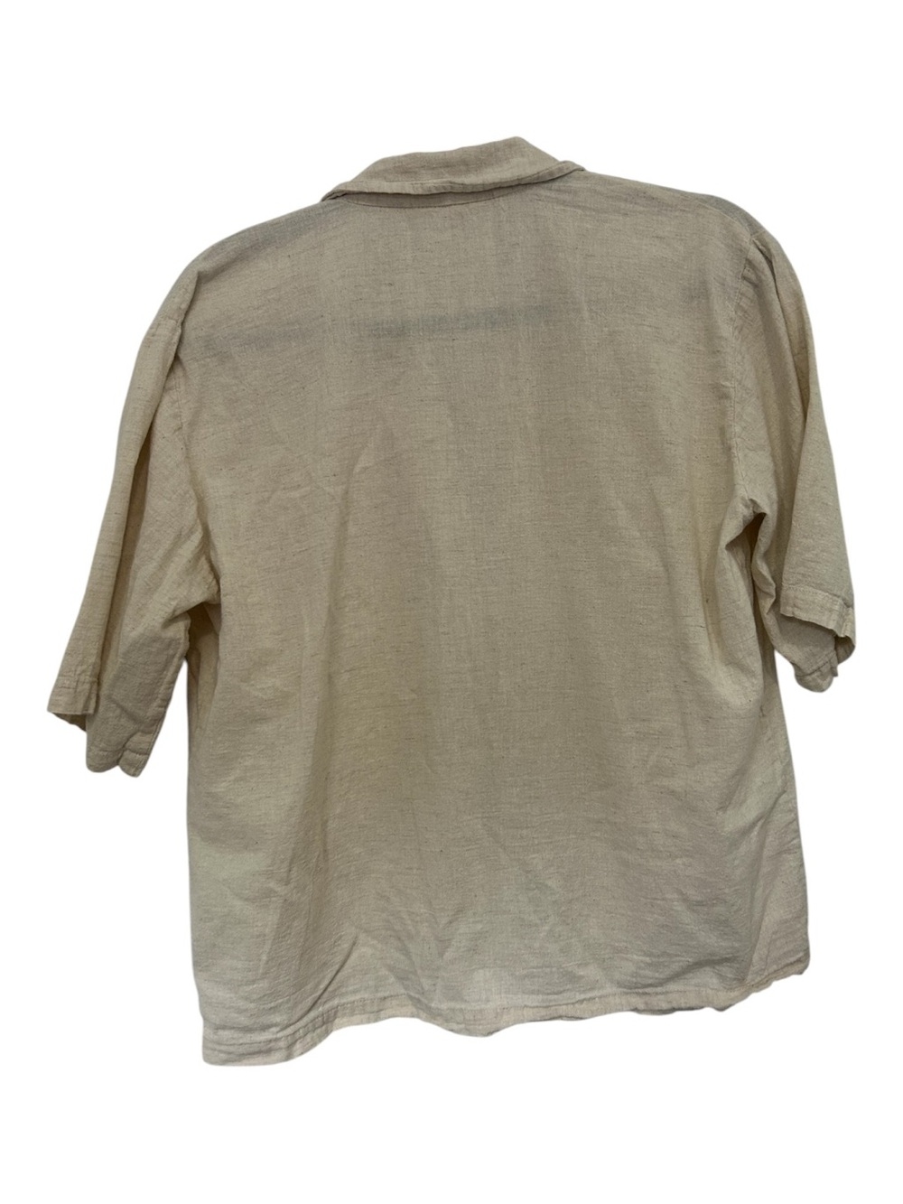 Sim & Sam Linen/Cotton Short-Sleeve Button Down Shirt - Picture 2 of 4